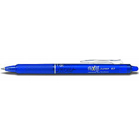 Pilot Frixion Clicker 07 Erasable Pen - Medium - Blue