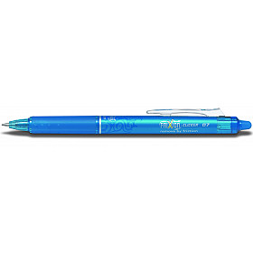 Pilot Frixion Clicker 07 Erasable Pen - Medium - Lightblue