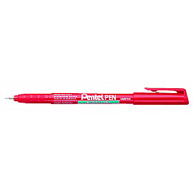 Pentel MF50 / NMF50 Permanent Marker - Fine - Red