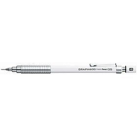 Pentel PG605 Graph 600 Mechanical Pencil - 0,5 mm - White