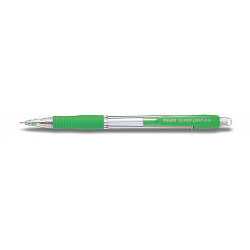 Pilot Super Grip Mechanical Pencil - 0.5 mm - Lightgreen Barrel with Graphite Lead