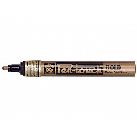 Sakura Pen-Touch Permanent Marker - Medium - 2.0 mm - Gold