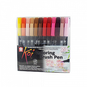 Sakura Koi Coloring Brush Pen - Set of 24