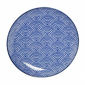 Tokyo Design Studio - Nippon Blue Dots - Plate - 16x2 cm