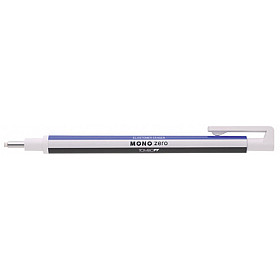 Tombow Mono Zero Eraser - Small - White/Blue