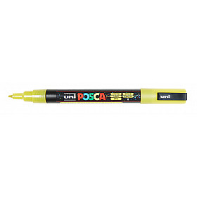 Uni Posca PC-3ML Paint Marker - Fine - Glitter Yellow