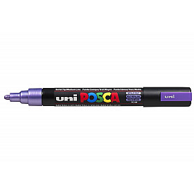Uni Posca PC-5M Paint Marker - Medium - Metal Violet