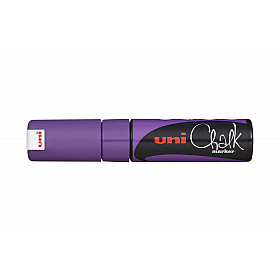 Uni PWE-8K Chalk Marker - Broad - Violet