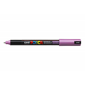 Uni Posca PC-1MR Paint Marker - Ultra Fine - Metallic Pink