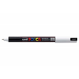 Uni Posca PC-1MR Paint Marker - Ultra Fine - White