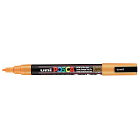 Uni Posca PC-3M Paint Marker - Fine - Yellow Orange