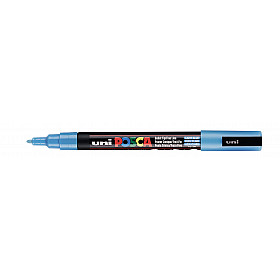 Uni Posca PC-3M Paint Marker - Fine - Light Blue