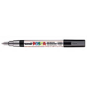 Uni Posca PC-3M Paint Marker - Fine - Silver