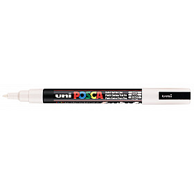 Uni Posca PC-3M Paint Marker - Fine - White
