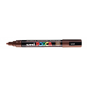 Uni Posca PC-5M Paint Marker - Medium - Brown