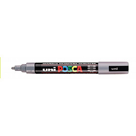 Uni Posca PC-5M Paint Marker - Medium - Grey