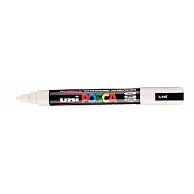 Uni Posca PC-5M Paint Marker - Medium - White
