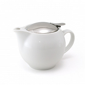 Zero Japan Teapot - Size Medium - 450 cc - White